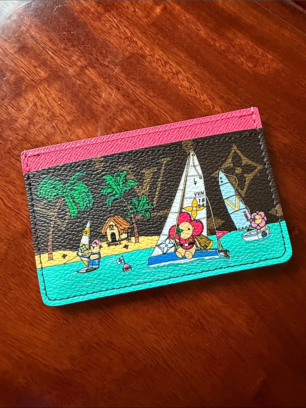 Louis Vuitton Monogram 2023 Christmas Vivienne Wallet